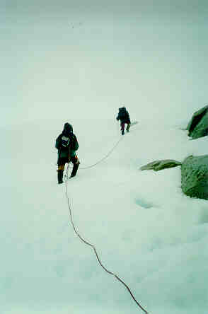 Climbing Cerro Domingos Giobbi