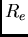 $R_{e}$