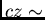 $cz \sim$