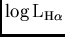 $\log \rm {L_{H\alpha}}$