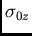 $\sigma_{0z}$