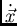$\dot{\vec{x}}$