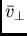 $\bar{v}_\perp$