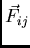 $\vec{F}_{ij}$