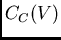 $C_{C} (V)$