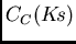 $C_{C} (K\!s)$