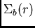 $\Sigma_{b}(r)$