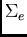 $\Sigma_{e}$